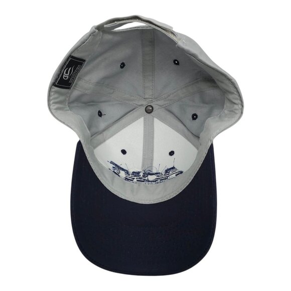 AC Wright Trucking Strapback Cap Embroidered Logo Trucker Baseball Hat Blue Gray - Picture 5 of 13
